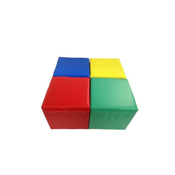 Pack 4 cubos foam 30x30x30 cm.