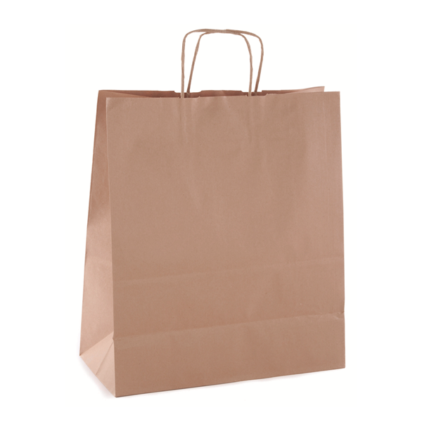 Bolsas papel kraft con asa