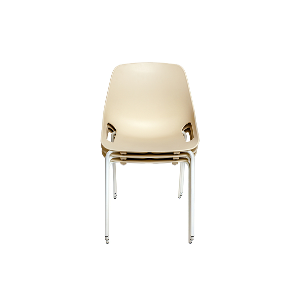 Silla Gua 150 estructura blanca