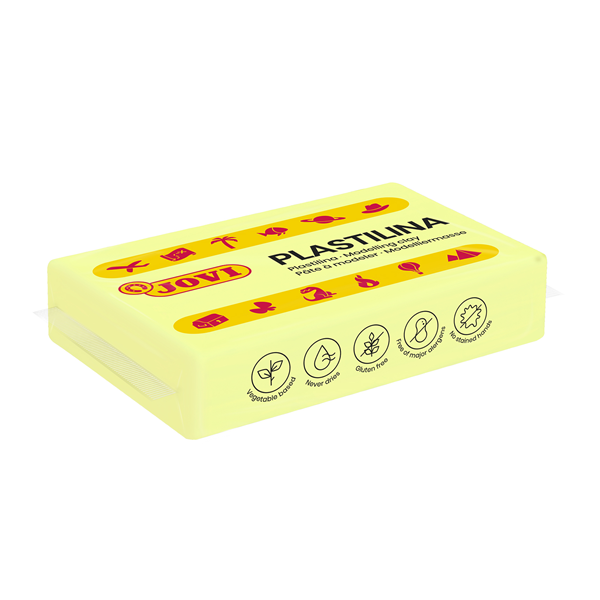 Plastilinas fosforescentes. Caja 18 u.