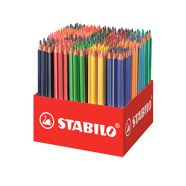 Schoolpack cartón Stabilo Trio Thick