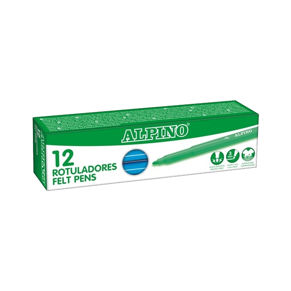 Rotuladores Alpino standard unicolor