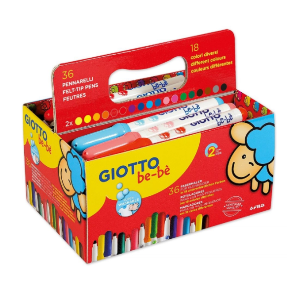 Rotulador Giotto be-bé. Kit escolar