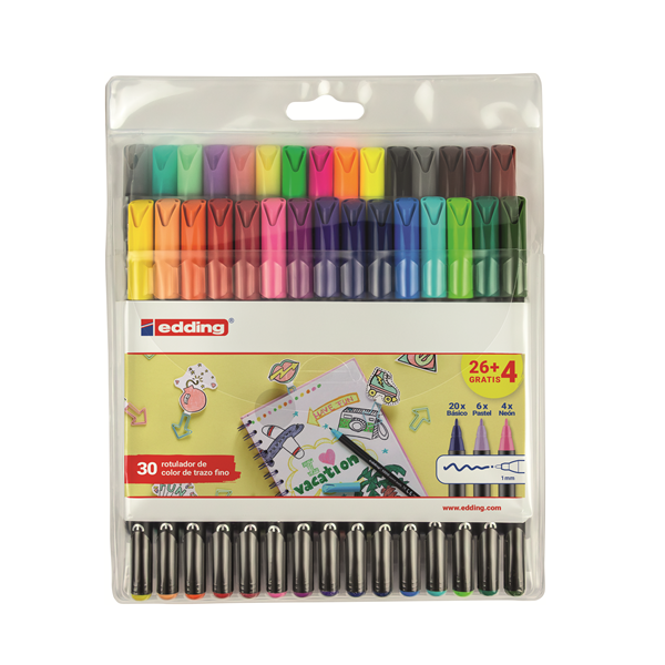 Rotuladores 1200 clásico, neón y pastel surtidos