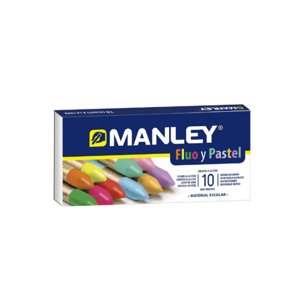 Ceras Manley fluo y pastel