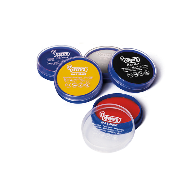 Maquillaje face paint Jovi 6 botes surt.