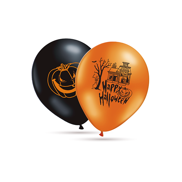 Globos surtidos Halloween 50 u.