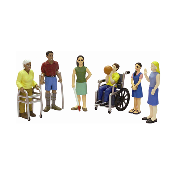 Figuras personas con diversidad funcional