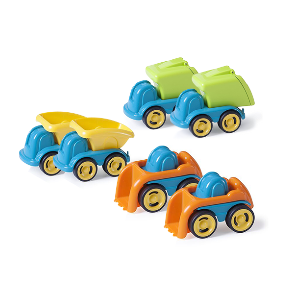 Minimobil Dumpy 18 cm Set de 6