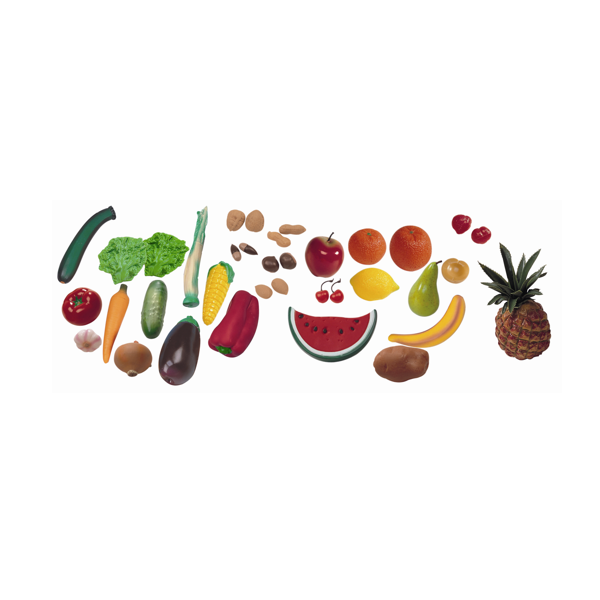 Frutas, hortalizas y frutos secos. surtido