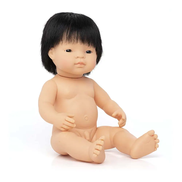 Muñeco asiatico 38 cm