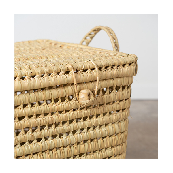 Baúl de palma y caña Inka