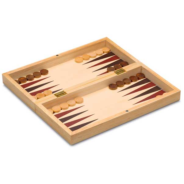 3 en 1 Ajedrez - Damas - Backgammon 29x29 cm.