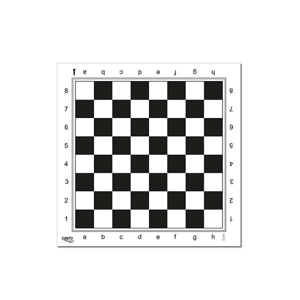 Tablero ajedrez profesional 45x45 cm.