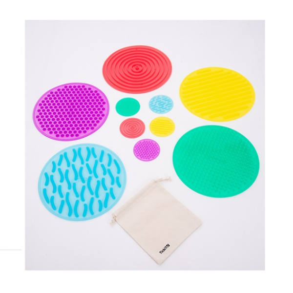 Juego de círculos sensoriales SiliShapes