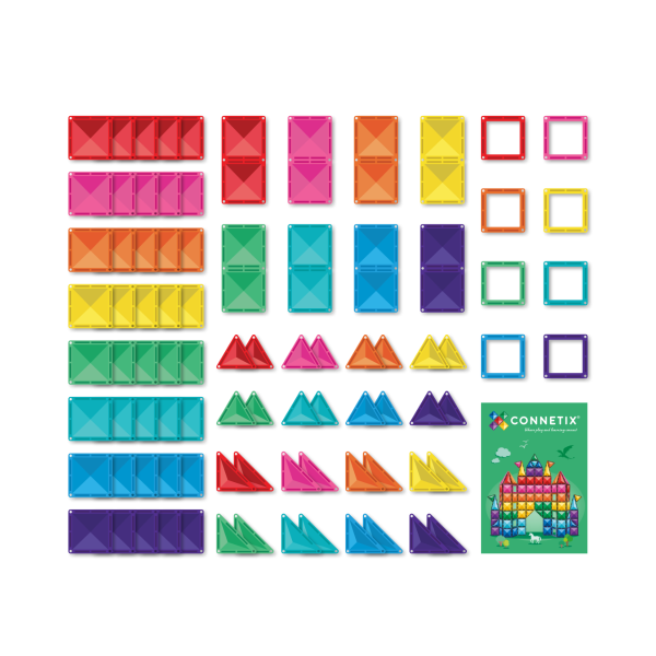 Connetix Bright. Creative pack 104 piezas