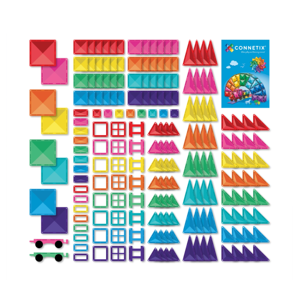 Connetix Bright. Mega pack 202 piezas