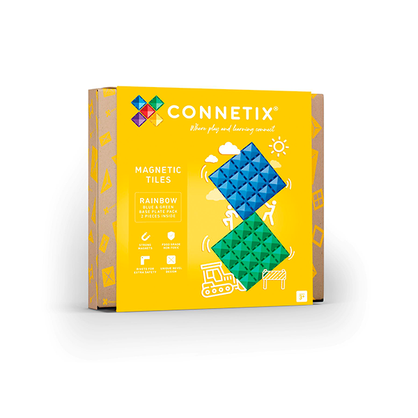 Placas base Connetix 30x20 cm 2 u.