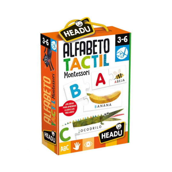 Alfabeto táctil Montessori