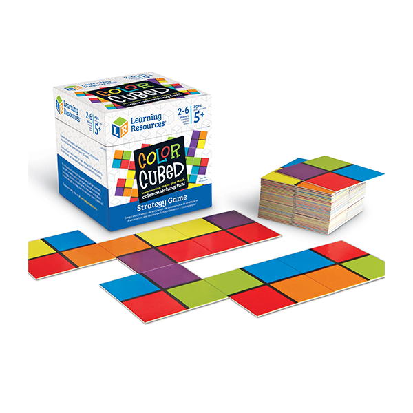 Colour cubed strategy game