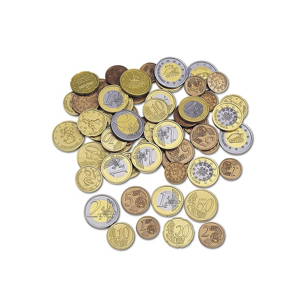 Euro coin assortment