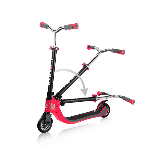 Patinete Flow 125 plegable Rojo