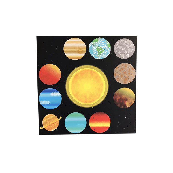 Tapete planetas. Bee & Blue Bot
