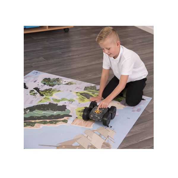 Alfombrilla Treasure Island para robot Rugged