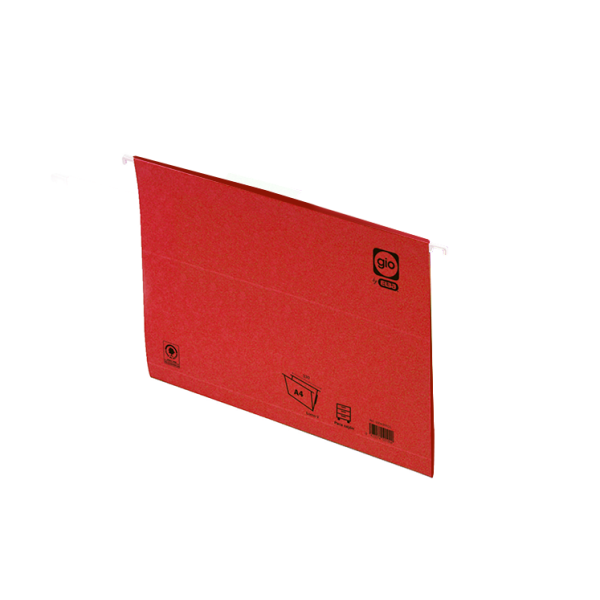 Carpeta colgante folio Rojo