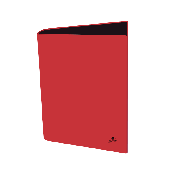 Carpeta 4 anillas 25 mm cartón forrado plast. mate