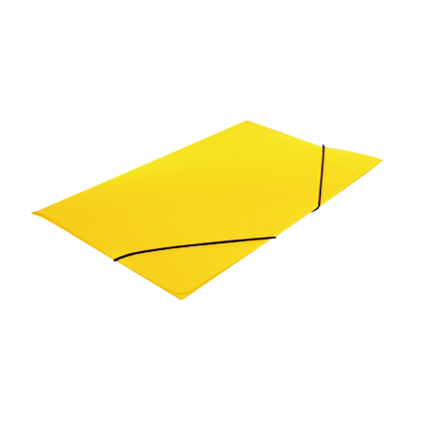 Carpeta gomas pp. Amarillo