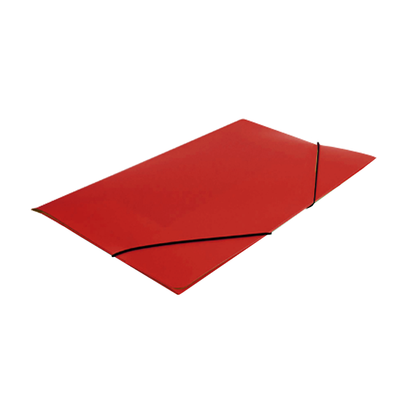 Carpeta gomas pp. Rojo