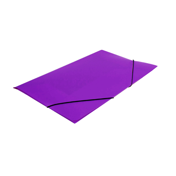 Carpeta gomas pp. Violeta