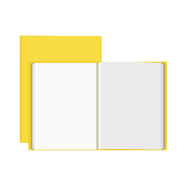 Carpeta multifundas Descom 30 hojas Amarillo