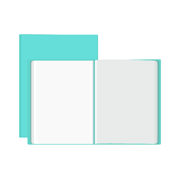 Carpeta multif. Descom 30 h. Verde Turquesa