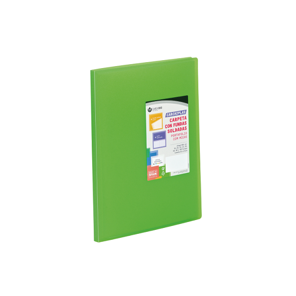 Carpeta multif. Carchidea 20 h. Verde trasl.