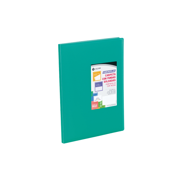 Carpeta multif. Carchidea 20 h. Verde osc. trasl.