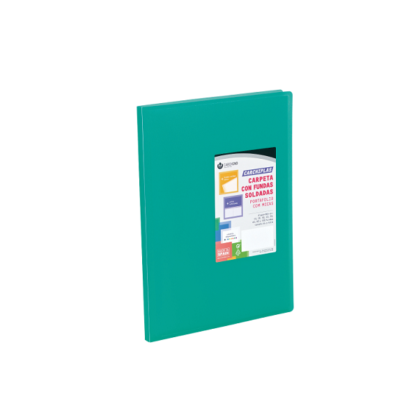 Carpeta multif. Carchidea 30 h. Verde osc. trasl.