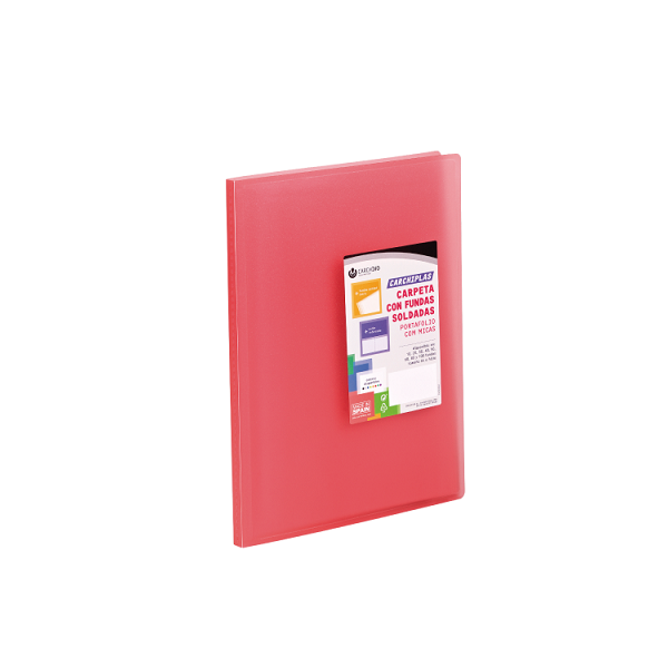 Carpeta multif. Carchidea 40 h. Roja trasl.
