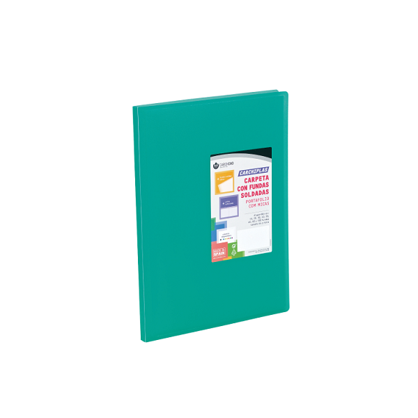 Carpeta multif. Carchidea 40 h. Verde osc. trasl.