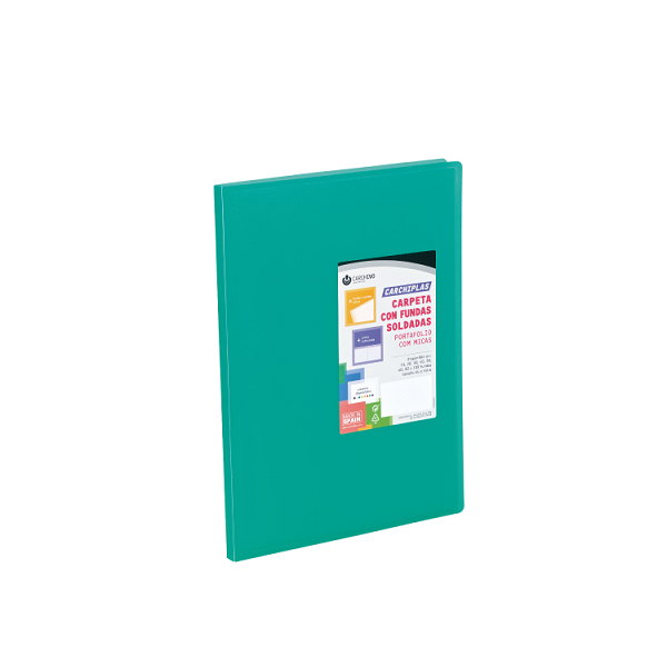 Carpeta multif. Carchidea 50 h. Verde osc. trasl.