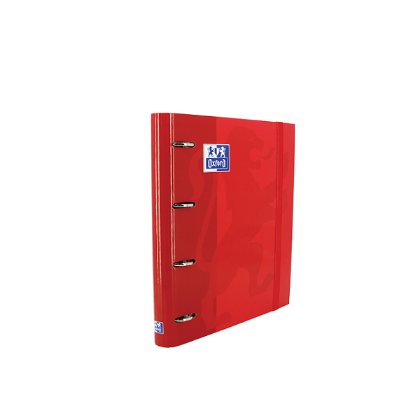 Carpeta Europeanbinder 4 anill. Rojo + Recambio 100 h.