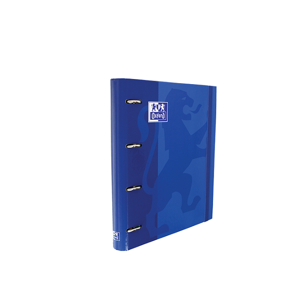 Carpeta Europeanbinder 4 anill. Azul marino + Recambio 100 h.