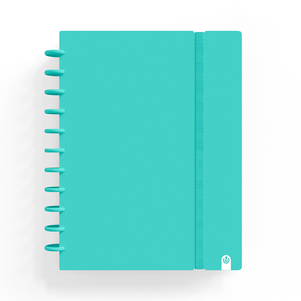 Cuaderno Ingeniox A4 80 h. cuad. Menta Pastel