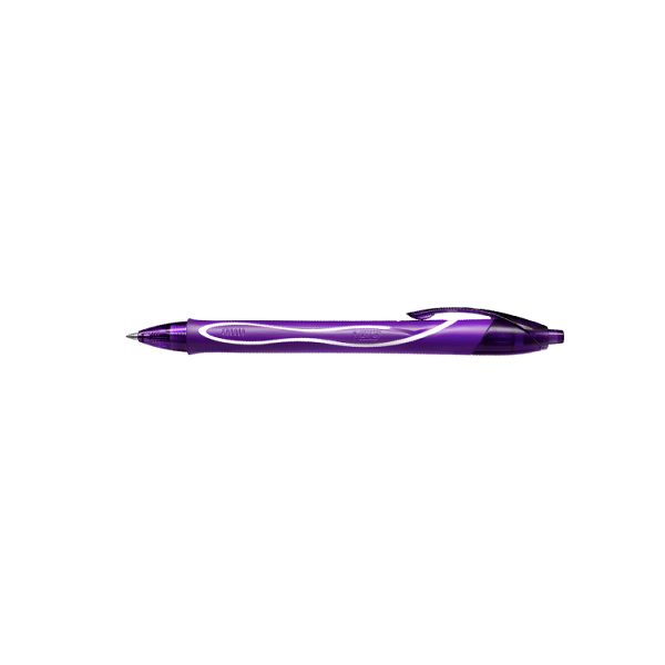 Boligrafo Bic Gel-ocity Quick Dry Morado