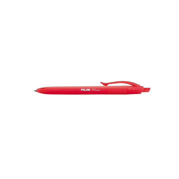 Boligrafo Milan P1 Touch Rojo