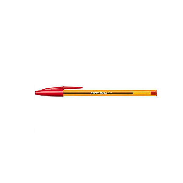 Boligrafo Bic cristal fine Rojo