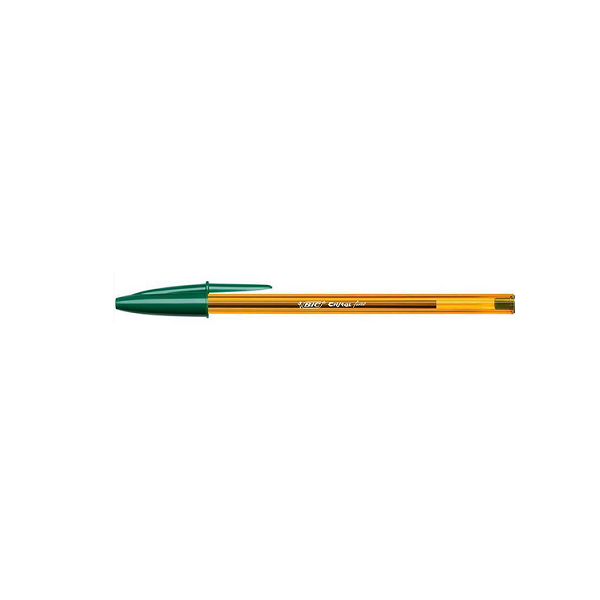 Boligrafo Bic cristal fine Verde