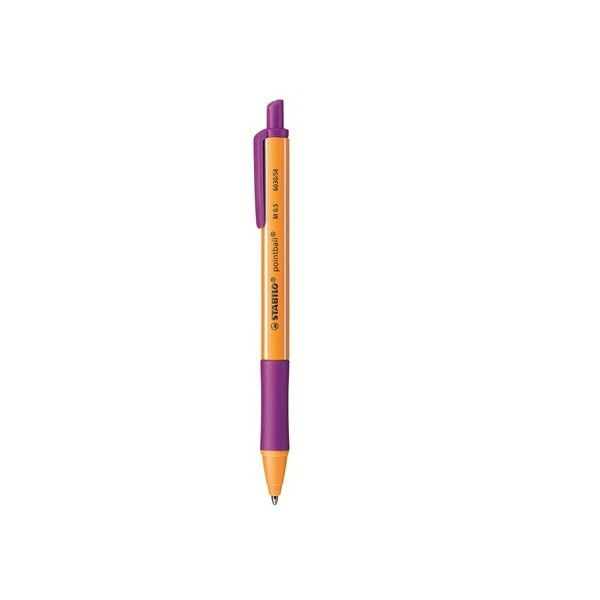 Bolígrafo Stabilo pointball Violeta