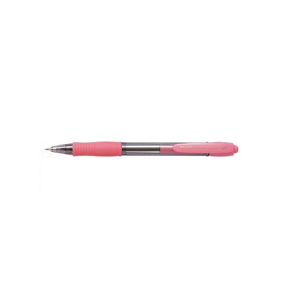 Bolígrafo Pilot Super Grip Rosa